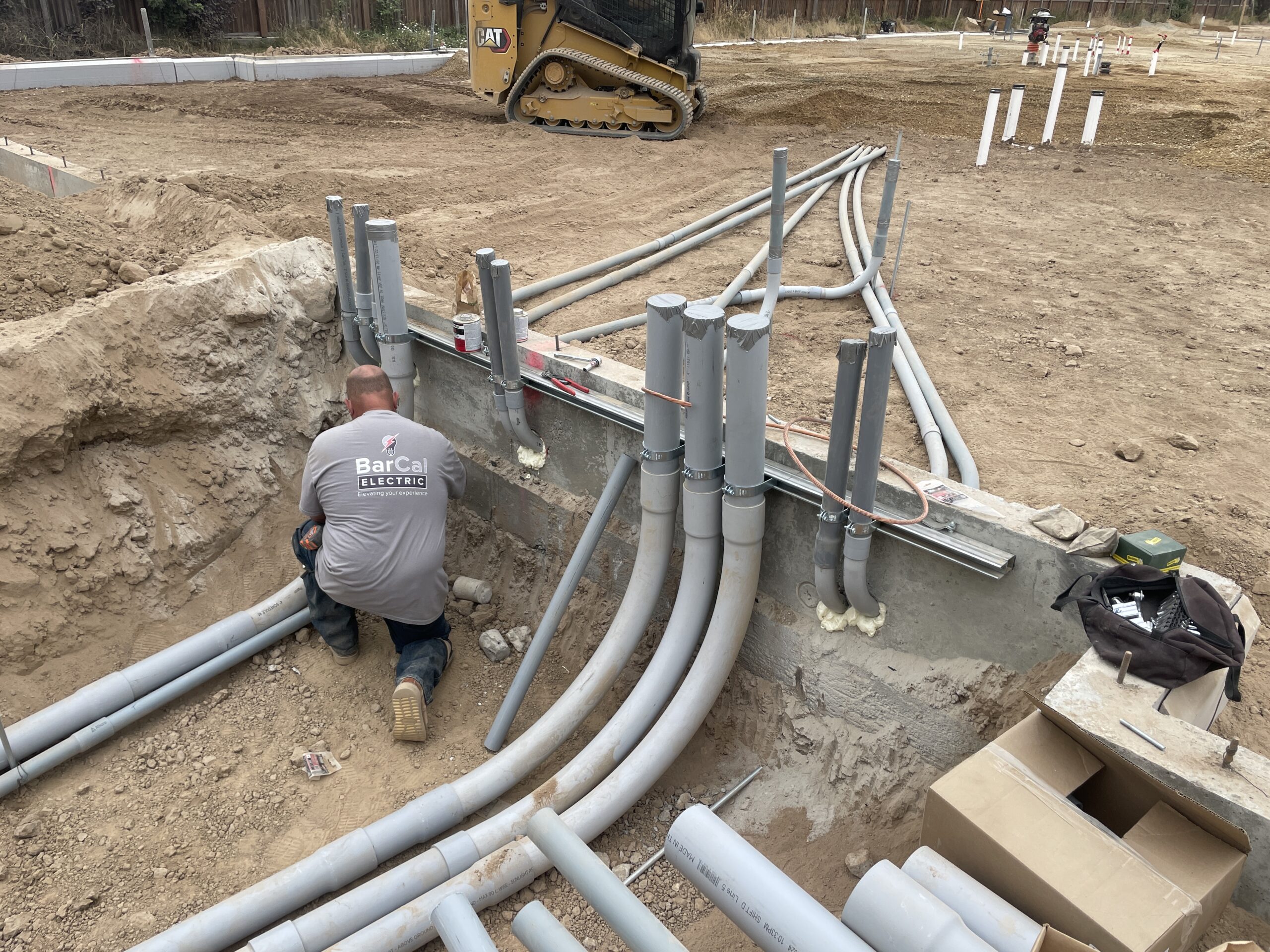Electrical, Slab-On-Grade, New Commercial Electrical Construction